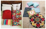 Area Rugs, Pillows, Outside Pillows