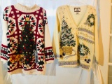 2 Holiday Christmas Sweaters by TIARA International