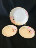 3 Piece AZALEA by Noritake Red Mark- Different Size Bowls