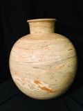 Large Multicolored Floor Vase