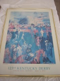 123rd Kentucky Derby Poster Print 1997