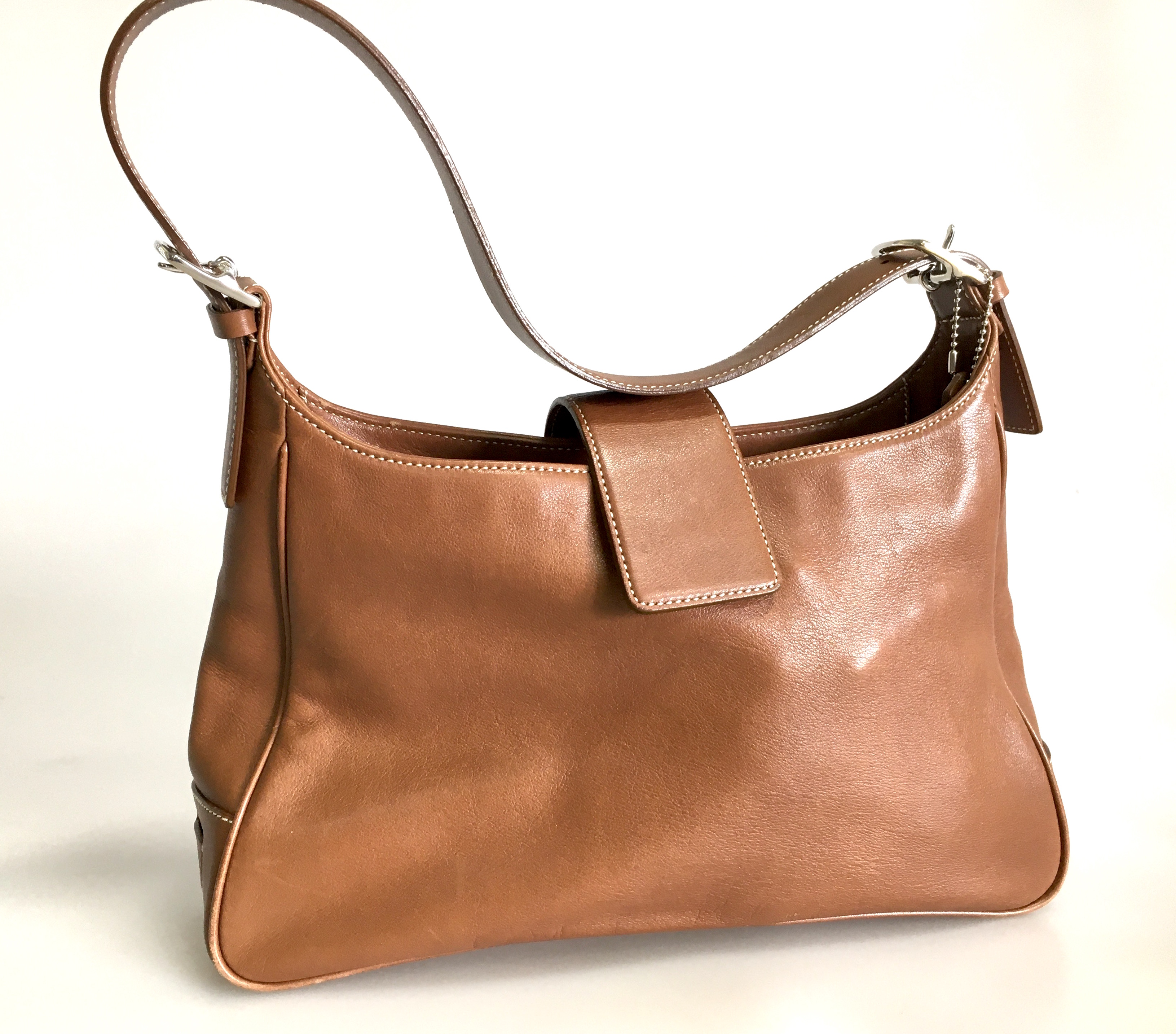 Coach Carly Vintage Dark Brown Leather Hobo Shoulder Bag No. 10615 for sale  online | eBay