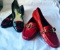 COACH Red Leather Loafers & Calvin Klein Ballet Flats 7 1/2 M