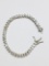 925 Sterling Silver Marquis Shaped Cubic Zirconium Tennis Bracelet