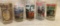 Kentucky Derby Glasses 1974 100TH ANNIVERSARY  -  1979 - 1980 - 1988 - 1989 (#9)