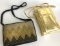 BYCK'S Hand-beaded Black/Gold  - CLASSIC Gold Shoulder Wallet