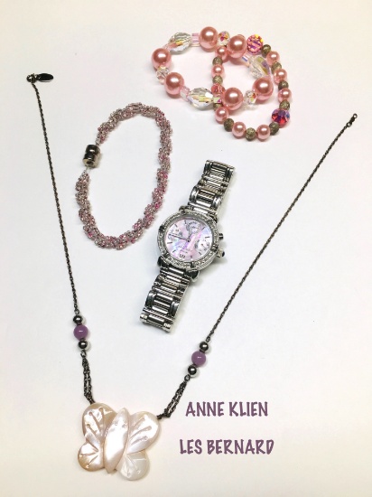 LES BERNARD & ANNE KLIEN with 2 Bracelets to match up.