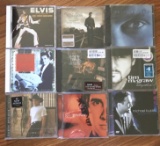 Elvis Presley, Garth, Buble', Randy Travis, Tim McGraw, Josh Groban