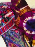 OSCAR De La RENTA - VERA - Custom Tie Dye - Women's Scarfs