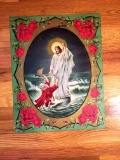 VINTAGE PRINT “ Lord Help Me” by James Lee, 1911