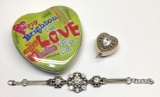 BRIGHTON Bracelet - Trinket Box & Heart Tin