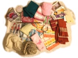 New Linens & Towels. New Cards. Women's Scarfs, Misc Items