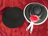 2 Ladies Kentucky Derby Hats or Sunday Church Hats