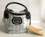 KATHY VAN ZEELAND Handbag with Coin Purse and Key Chain Loaded Charms