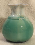 Follett Art Pottery Vase 7.5