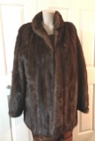 Vintage Mink Coat Fits Size Medium