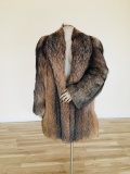 Vintage Silver Tip Fox Coat - Medium