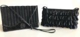 2 Black Crossbody Shoulder Handbags PALIZZIO  - LANCOME