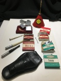 Vintage ZIPPO's - WINSTON - SALEM Lighters Gun Holster,