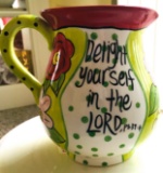 Whimsical Grace TM Pitcher & MUG