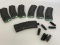 7 Troy Industries 30rd Magazines w/Flat Bottom New