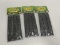 3 Ergo Slim Line Rail Covers 3pk's Black New