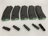 5 Troy Industries 30rd AR Mags w/Flat Bottom New