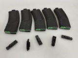 5 Troy Industries 30rd AR Mags w/Flat Bottom New