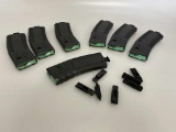 7 Troy Industries 30rd AR15/M-16 Mags New w/flat B