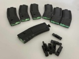 7 Troy Industries 30rd Mags AR15/M-16 New W/Flat B