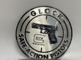Glock Metal Sign w/Glock Range Bag New