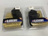 2 Blackhawk Holsters Beretta 92/96 & Glock 17/22/3