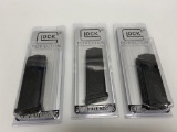 Actual Glock Model 19 High Cap Mags Three 15rd New