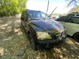 2004 KIA SORRENTO BLK Tow# 98082