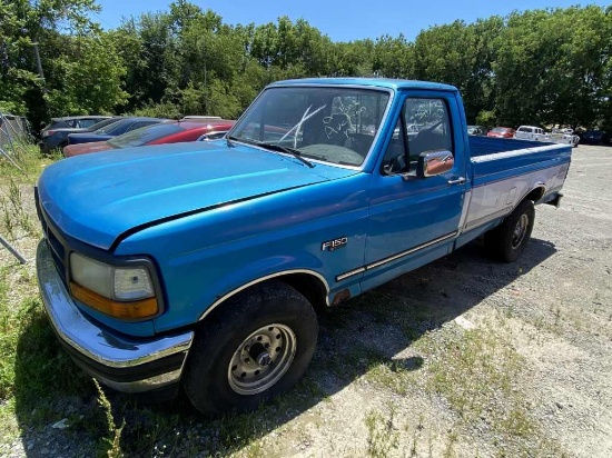 1995  FORD  F150   Tow# 100618