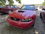2004 FORD Convertible Mustang   Tow# 98270