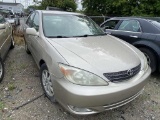 2003  TOYOTA  CAMRY   Tow# 100104