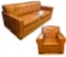 Great Sofa Sleeper & Matching Chair True MCM - Made by: SIMMONS COMPANY
