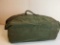 Army Duffle Bag with Sleeping Bag inside