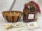 2011 Longaberger Holiday Potpourri Bowl Basket & Cinnamon Spice Cider Potpourri