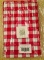 Longaberger PICNIC PLAID Tablecloth 52 x 116