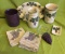 BB Pottery & Deckas Studios Potery Grape Themed Kitchen Items