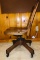 Antique Oak Wooden Office Chair - Half Desk Company Milwaukee Chair Co.