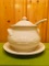 Longaberger  Pottery Hostess Soup Tureen