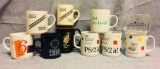 IBM - HP - Mix of Collectors Coffee Mugs Vintage Computer Advertising