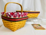 1998 Good Ol' Summertime Picnic Pal & 2001 All American Strawberry Basket Combo by Longaberger