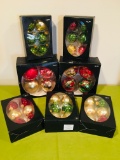 Large & Regular Size Glass Christmas Ornaments