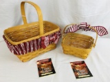 1997 Classic Spring w/Protector & Garter also 1998 Small Berry Basket with Protector