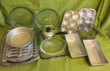 Bakeware - Anchor Hocking, Fire King, Wear-Ever Aluminum, Nu-Brite, Revere