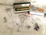 Cross Pens, 925 Italy Jewelry, 14K Jewelry, Watch Parts, Loose Stones, Buttons, Bracket Helper